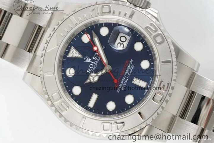 1:1 GSF A2836 SS Yacht-Master Best Bracelet on 126622 Edition Blue Dial 0514